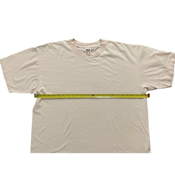 VTG 90’s Anvil Blank Men’s XL T Shirt Pink Made In USA Y2K - Picture 6 of 7